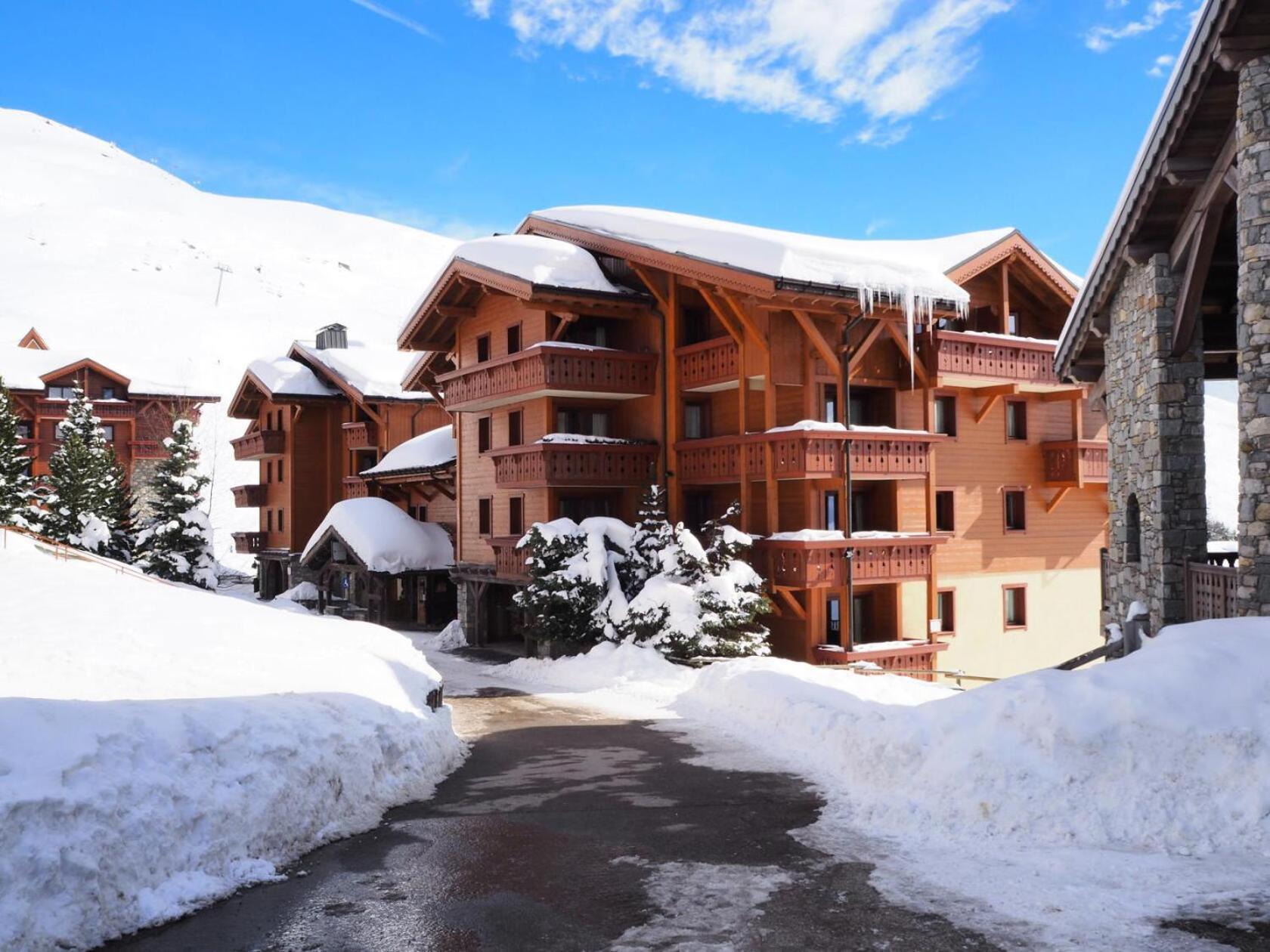 Residence Alpages De Reberty - Appartement Spacieux Et Lumineux - Proche Des Pistes - Balcon - Piscine Mae-0854 サン・マルタン・ド・ベルヴィル エクステリア 写真